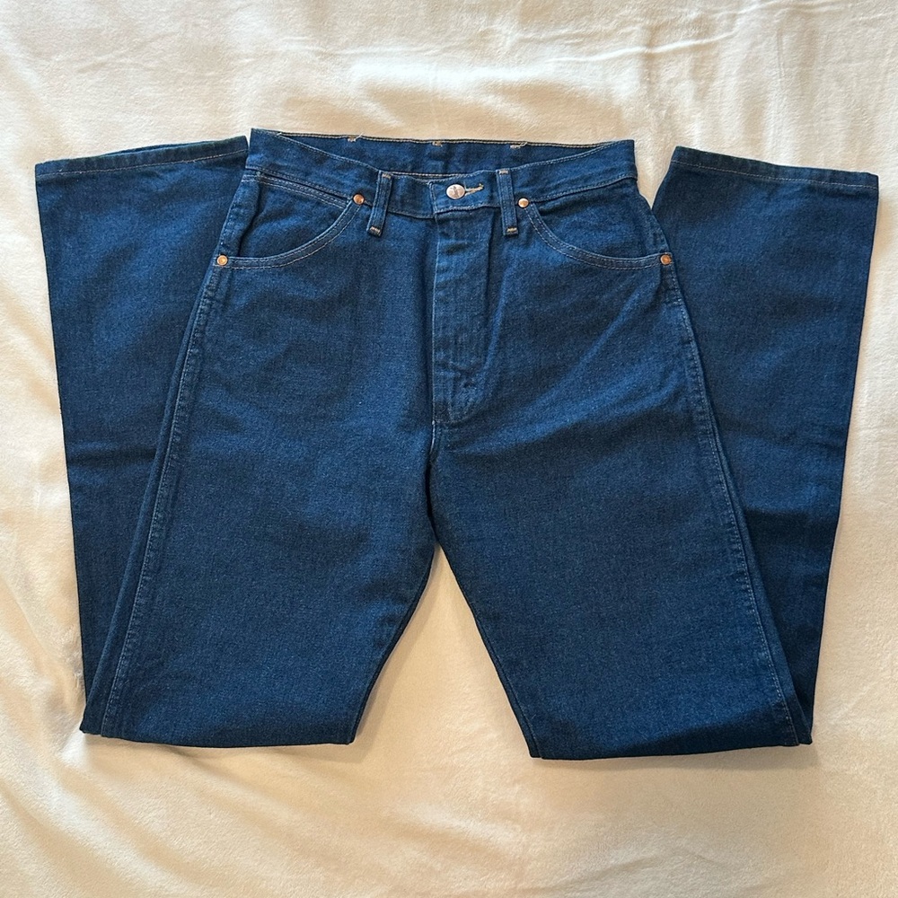 Women’s Wrangler Dark Blue Slim Fit Cowboy Cut Jeans